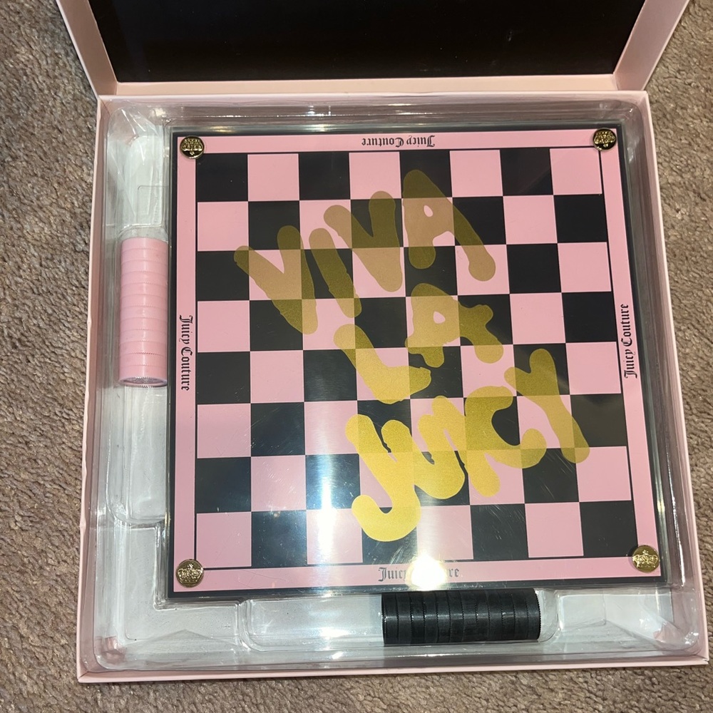 VINTAGE juicy couture checker set